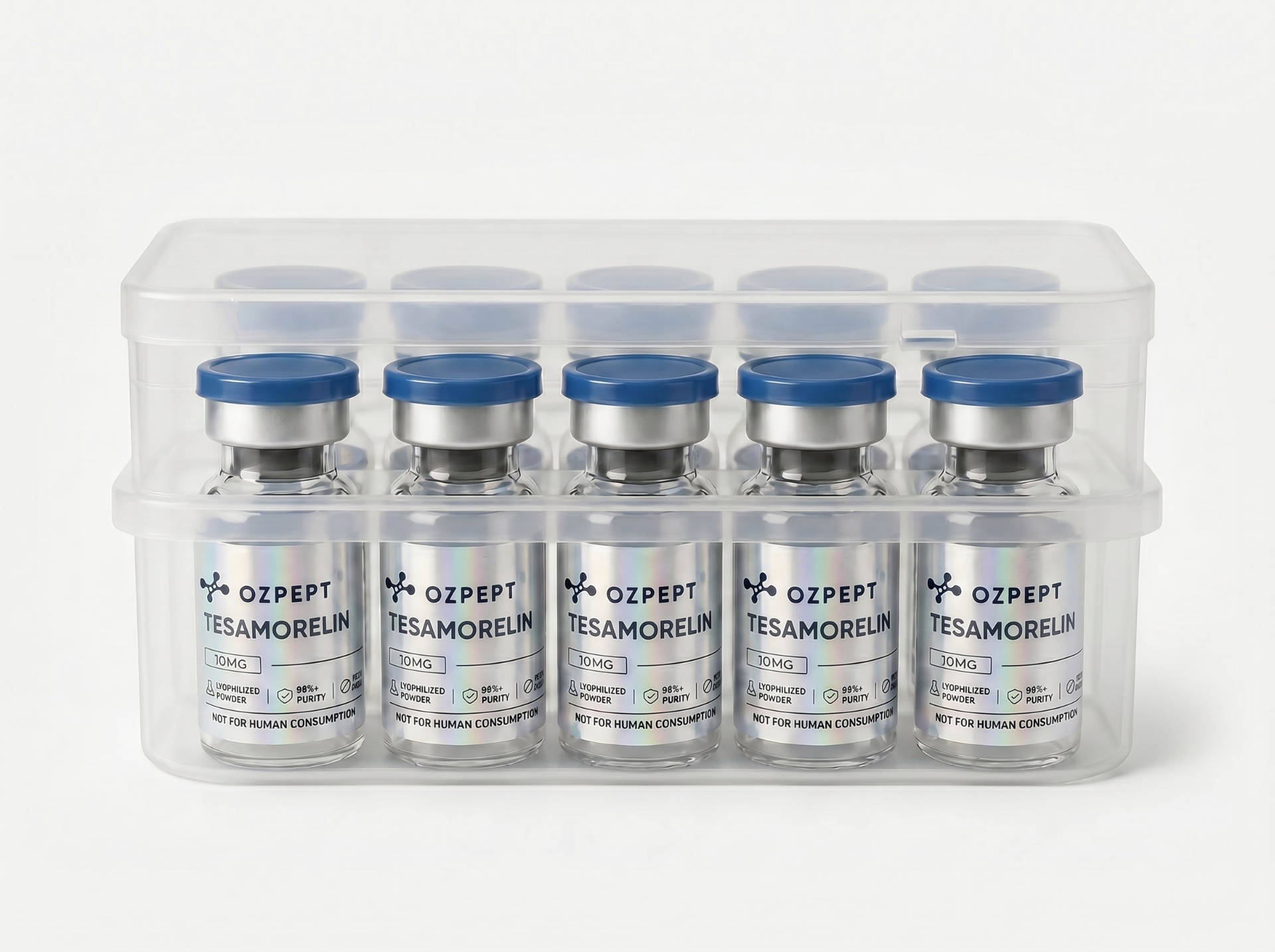 OzPept Tesamorelin 10mg — 10 vial EOFY kit