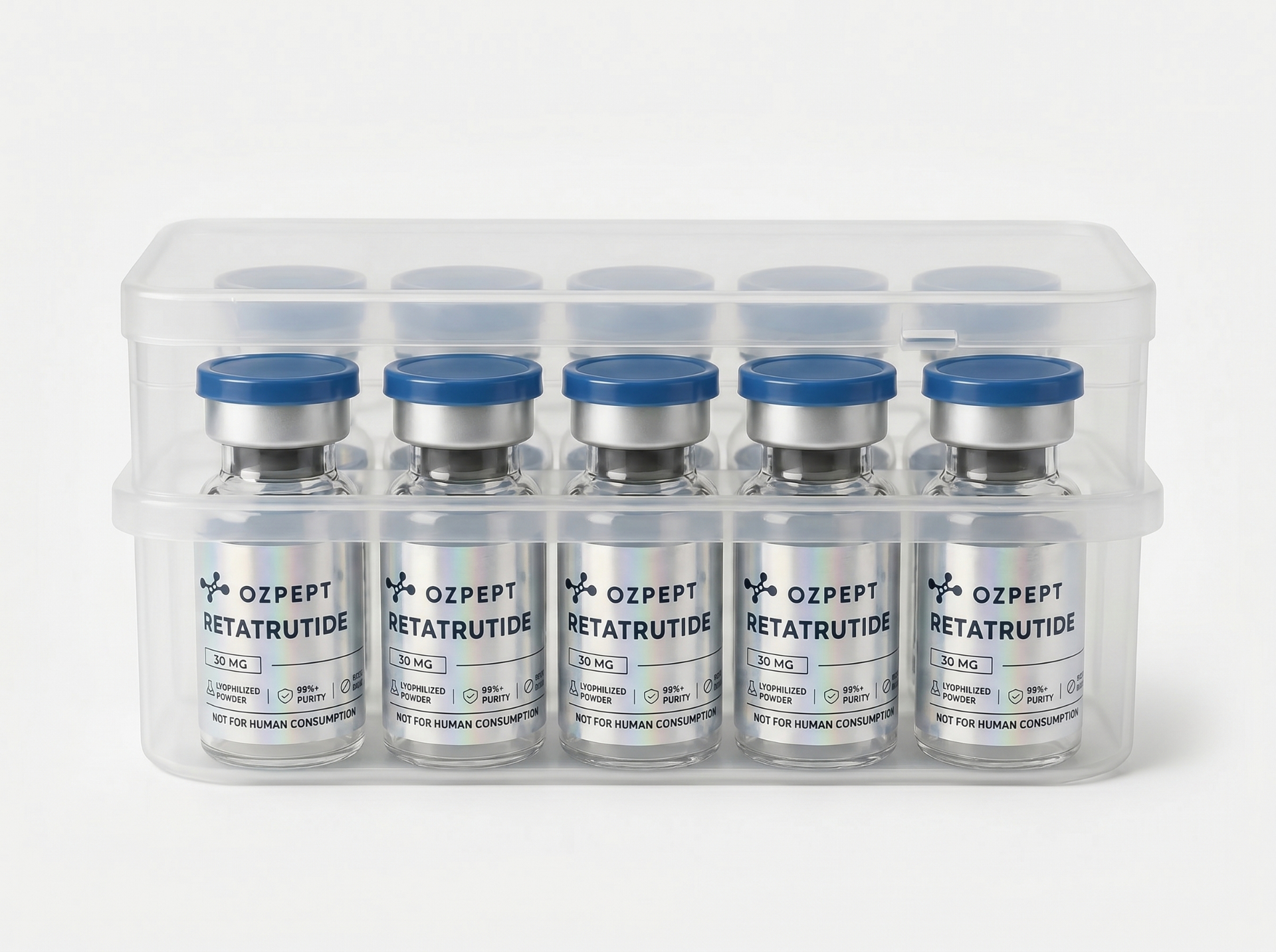OzPept Retatrutide 30mg — 10 vial EOFY kit